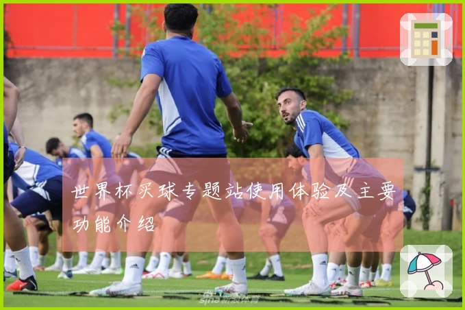 世界杯买球专题站使用体验及主要功能介绍