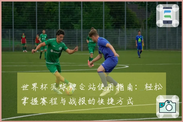 世界杯买球综合站使用指南：轻松掌握赛程与战报的快捷方式