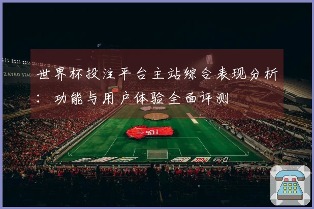 世界杯投注平台主站综合表现分析：功能与用户体验全面评测